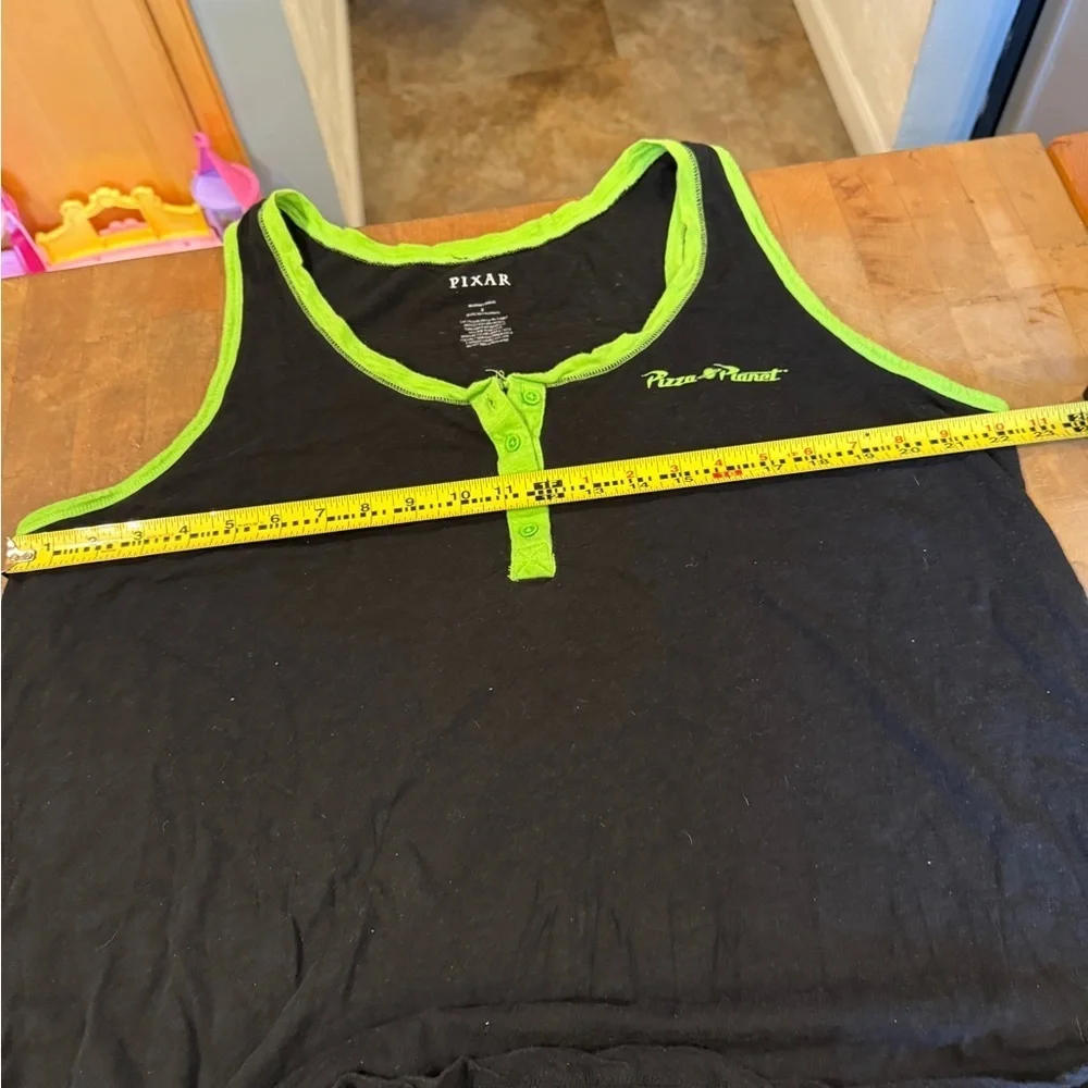 Disney Pixar Toy Story Black and Green Alien Pajama Set Shorts &Tank Top Sz 2X - Picture 5 of 16